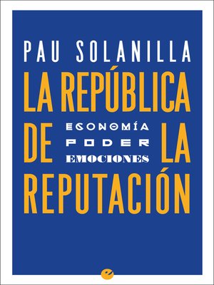 cover image of La República de la reputación
